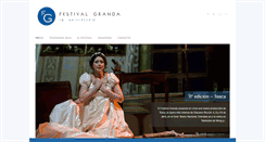 Desktop Screenshot of festivalgranda.com